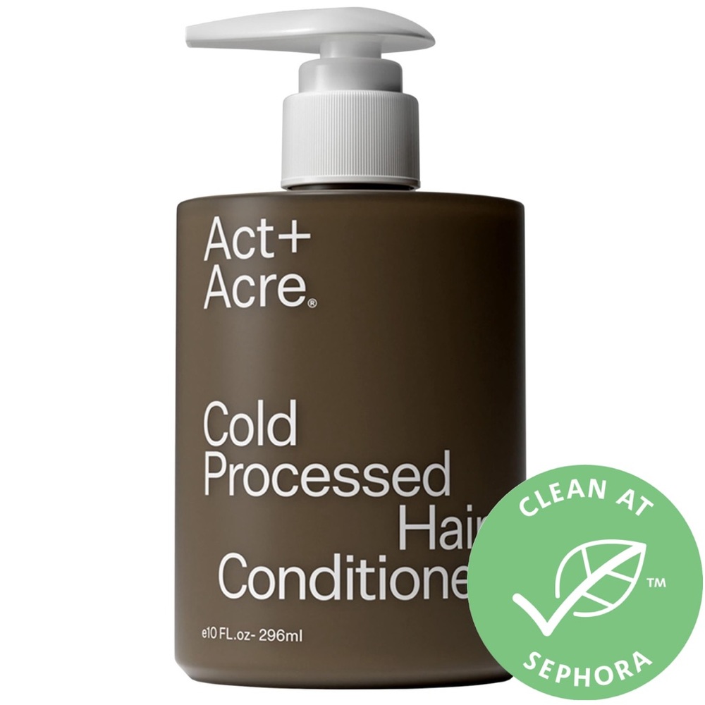 Act +acre - cold processed hair conditioner with 1% Vitamin-B5